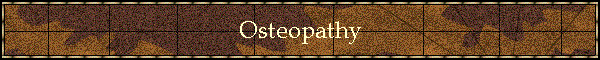 Osteopathy